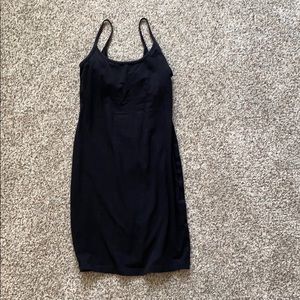 Black lululemon tank dress
